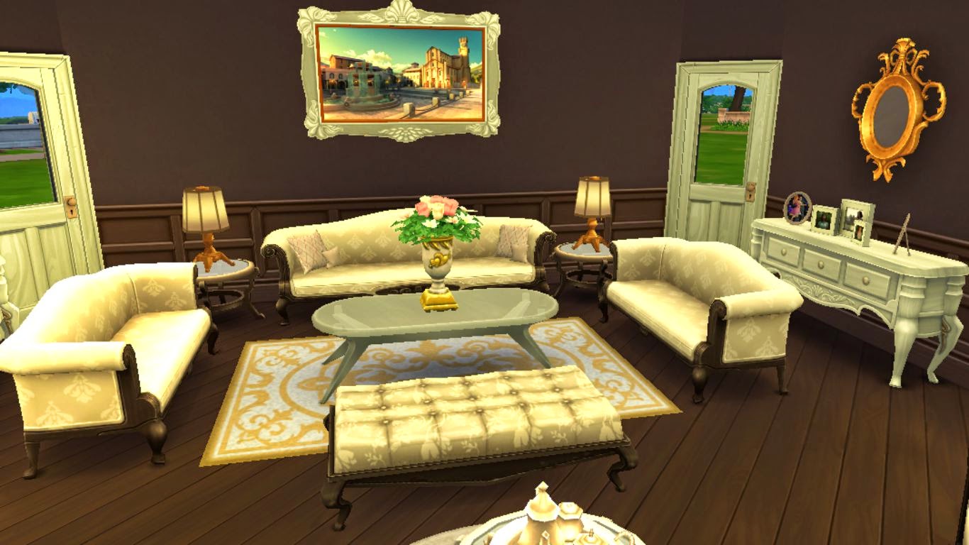 sims 4 living room farm